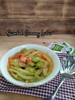 Foto resep *Sambel Goreng Labu* Menu pelengkap Nasi Ayam khas Semarang