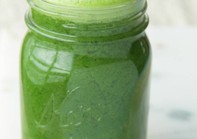 Green Healthy Juice Recipe By Cooking Rabbit Cookpad