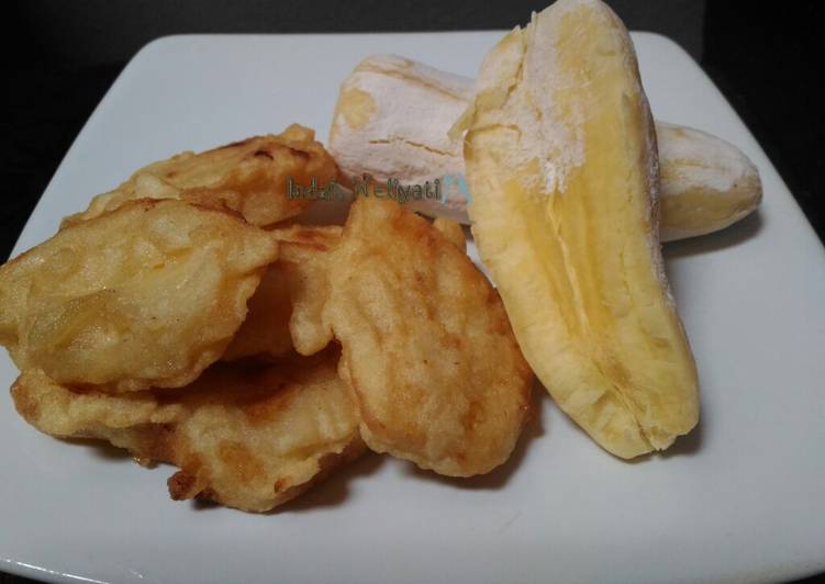 Bagaimana Membuat Tape goreng tepung kriuk 😋, Lezat Sekali