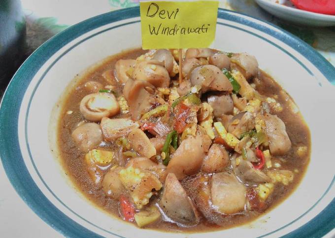 Resep Tumis Jamur Kancing oleh Devi Windiawati - Cookpad