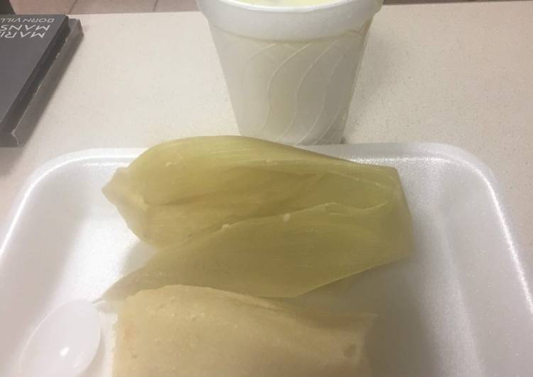 Tamales de elote