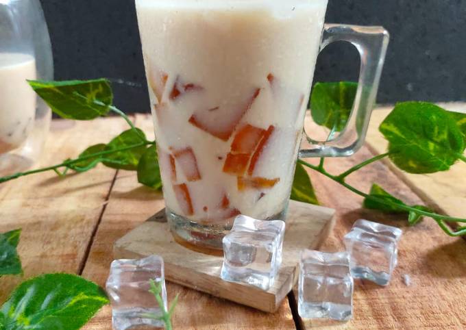 Resep Es Jelly Karamel Teh Susu Oleh Anisnayla Cookpad 0515