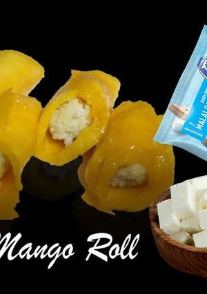 Paneer Mango Roll (பன்னீர் மேங்கோ ரோல்) செய்முறை முக்கிய புகைப்படம்