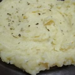A picture of Creamy Mashed potatoes with mixed herbs#themerecipe.