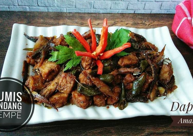 Resep Tumis Pindang Tempe 🐟 Anti Gagal