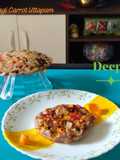 Ragi Carrot Uttapam