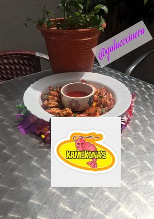 Una foto de Gambas Kamekona (Hawaii 5.0) (Gambas picantes al ajillo con mantequilla)