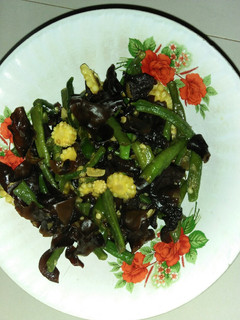 Foto resep Tumis jamur kuping+janten lombok ijo