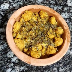 A picture of Kadai cauliflower.
