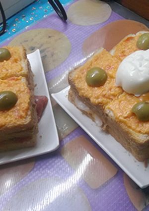 Foto principal de Pastel de atún y jamón