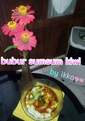 Foto resep Bubur Sumsum Creamy topping Kiwi