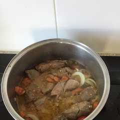 Una foto de Carne mega blanda y sabrosa