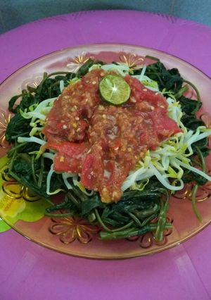 Foto resep Plecing kangkung
