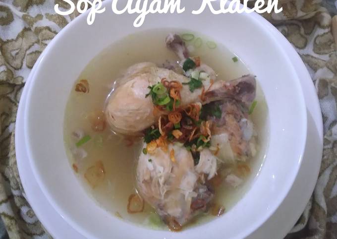 Sop Ayam Klaten