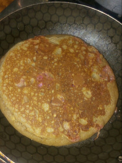 Una foto de Pancakes de Ron, Coco y Malvavisco