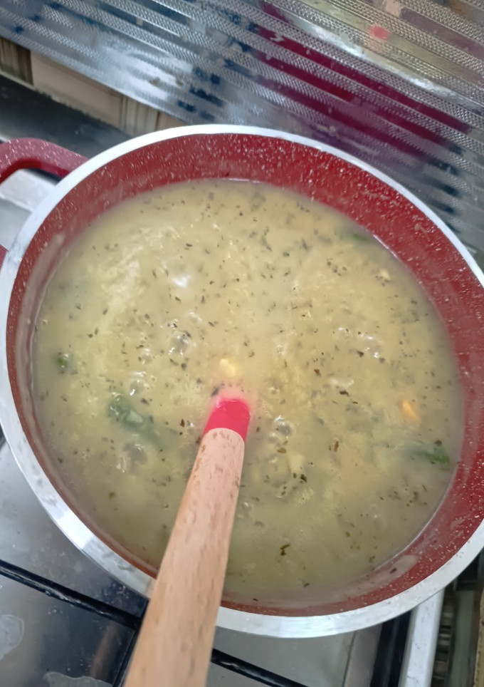صورة لوصفة شوربه سهله ولذيذه😋🤤