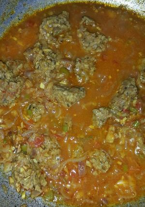 A picture of Variya salan #eidkay pakwan.