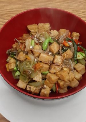 Foto resep Tempe Teri Cabai Hijau