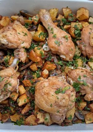 Csirkecomb Jóasszony módra recept fotója