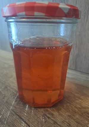 Une photo de Gelée d'épluchures de pomme