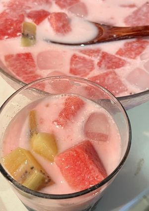 Foto resep Hwachae (Es Buah Korea)