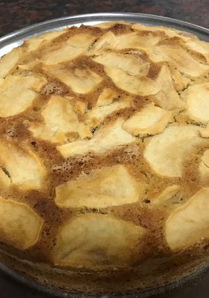Una foto de Torta de manzana