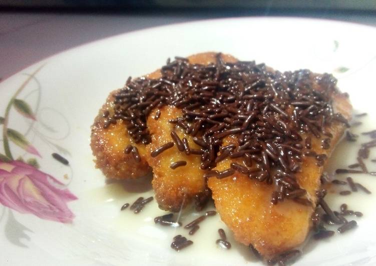 Pisang crispy coksu untuk jualan