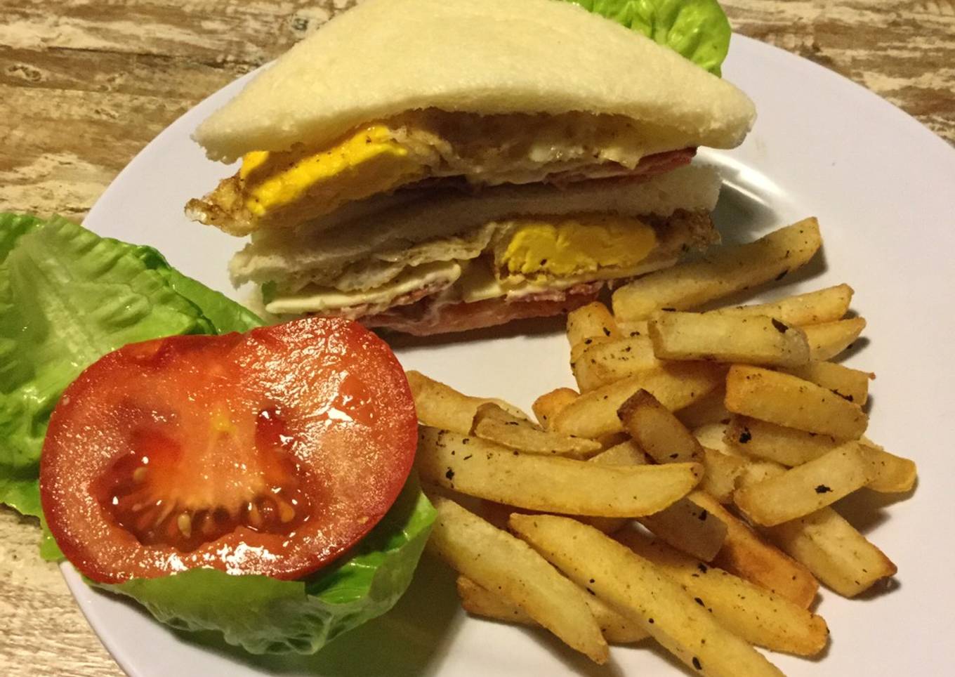 Club Sandwich Speedy versi Bumil ngidam