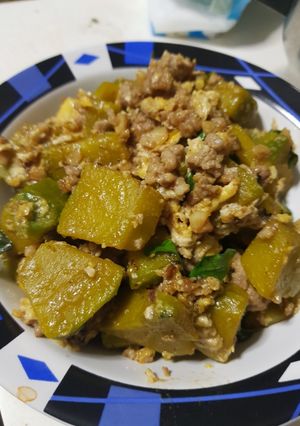 รูปของ ฟักทองผัดไข่