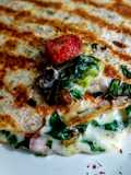 WRAPS Frutos🍓🍒Rojos con Espinaca...!