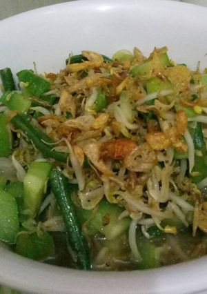 Foto resep Tumis wilujeng oge(waluh,kacang panjang,toge)