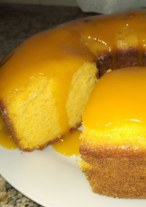 Una foto de Budín de calabacín