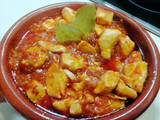 Pechugas en salsa de tomate