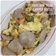 Orak Arik Telor Campur Bakso