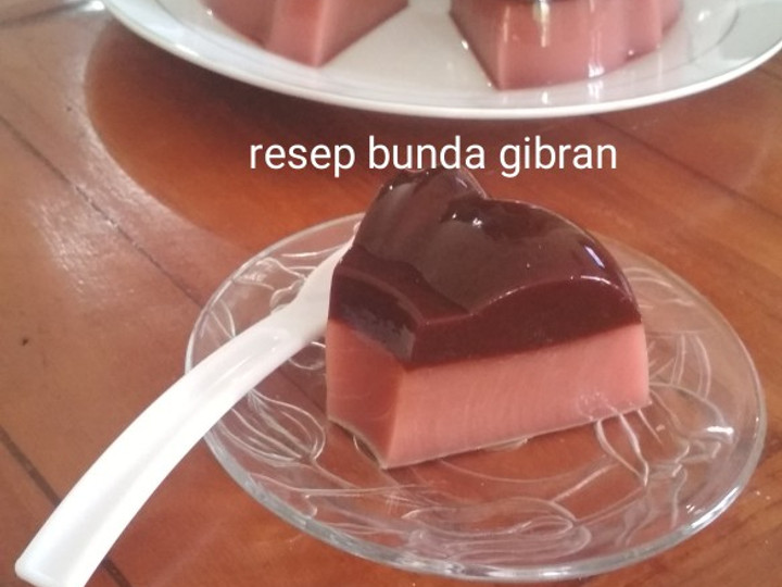 Cara Gampang Membuat Puding Buah Bit Lapis Coklat Sederhana Wajib Dicoba