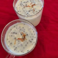 A picture of Coconut kheer.