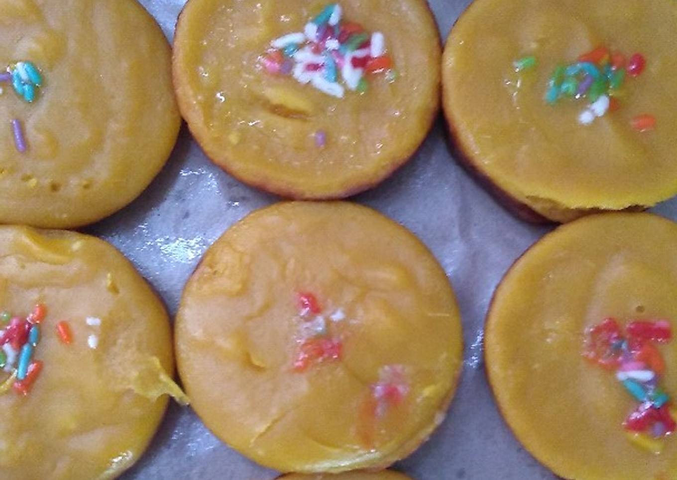 Kue lumpur labu kuning