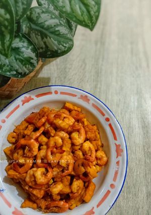 Foto resep Tumis Udang Tempe
