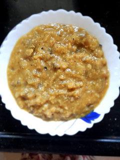 கத்திரிக்காய் பொரிச்ச குழம்பு(kathirikkai poriccha kulambu recipe in tamil) செய்முறை முக்கிய புகைப்படம்