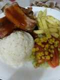 Costillas bbq