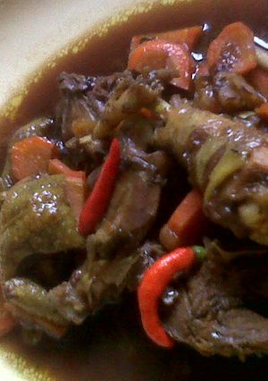 Foto resep Ayam kampung kecap manis pedas.. maknyusss ;)