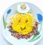 Cara Simple Menyiapkan Resep  Nasi Kuning Praktis (magic com) yang Enak Banget, Sempurna