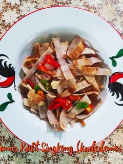 Foto resep Tumis Kulit Singkong (Kadedemes)