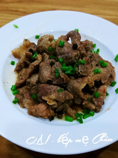 Hình của món Thịt nạc kho tiêu.
