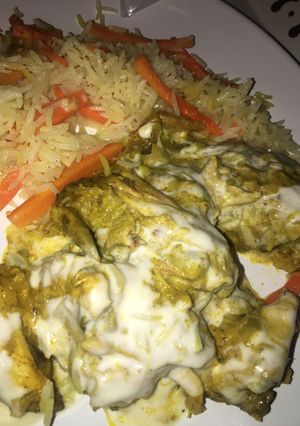 صورة لوصفة دجاج الماسالا