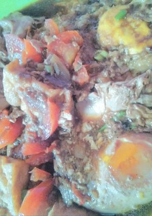 Foto resep Semur Tahu Telur