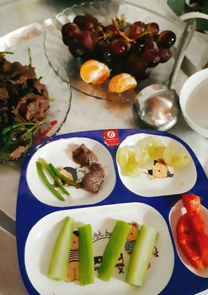 Hình của món Ăn dặm BLW - ăn dặm bé chỉ huy.