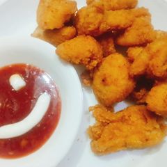 A picture of Chinese chicken pakoray.