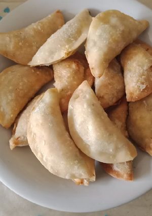 Foto resep Pangsit goreng isi tahu telur