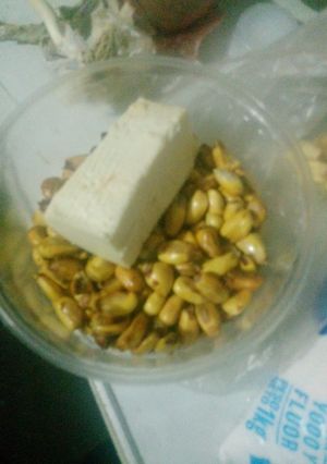 Una foto de Canchita con queso